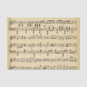Papier Mousseline Thème Musique antique