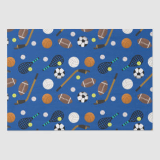 Papier Mousseline Thème sportif