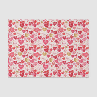 Papier Mousseline Thème Whimsical & Sweet Heart