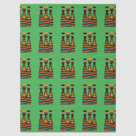 Papier Mousseline Three Wise Men Modern Mid-Century