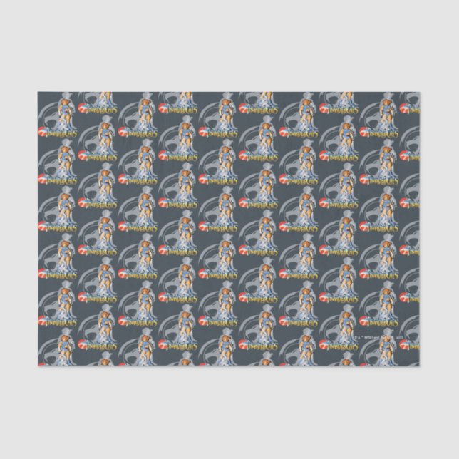 Papier Mousseline ThunderCats | Lion-O Halfttone Shadow Graphic (Recto)