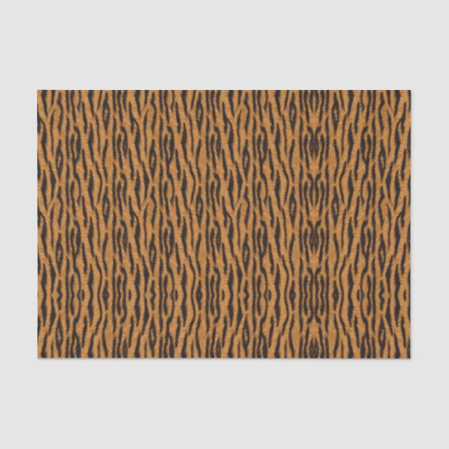 Papier Mousseline Tigre (Recto)