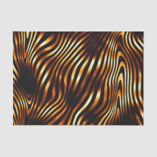 Papier Mousseline Tigre de feu