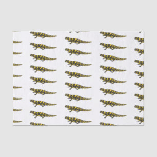 Papier Mousseline Tigre salamandre