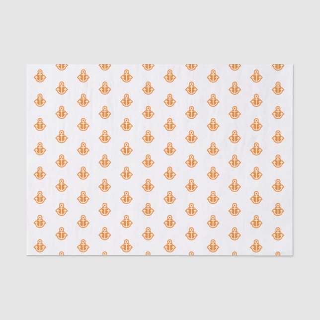 Papier Mousseline Tiny Anchors Tissue Paper (Recto)
