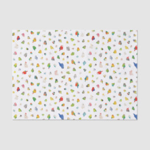 Papier Mousseline Tiny Bird Loafs