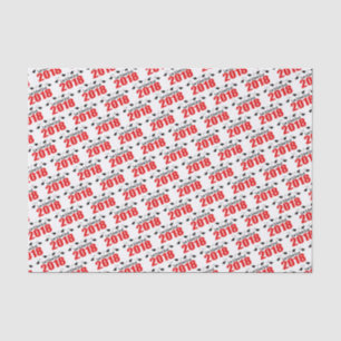 Papier Mousseline Tissu 2018 d'obtention du diplôme de diplômé