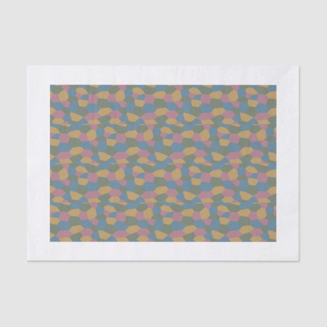 Papier Mousseline Tissu de camouflage de Losenge (Recto)