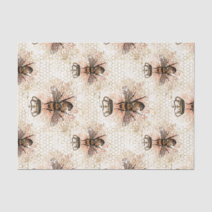 Papier Mousseline Tissu de la découpage de l'abeille royale