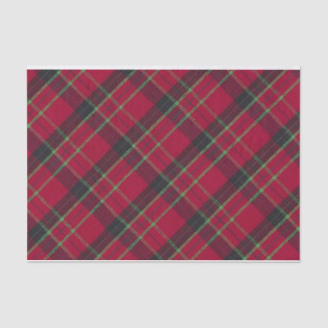 Papier Mousseline Tissu de Noël (Recto)