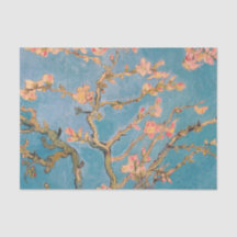 TISSU PAPIER VAN GOGH ALMOND BLOSSOM