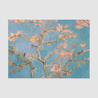PAPIER MOUSSELINE TISSU PAPIER VAN GOGH ALMOND BLOSSOM