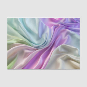 Papier Mousseline Tissu satiné soyeux en couleurs dégradantes