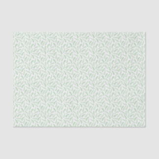 Papier Mousseline Tissue paper - Leaves - green
