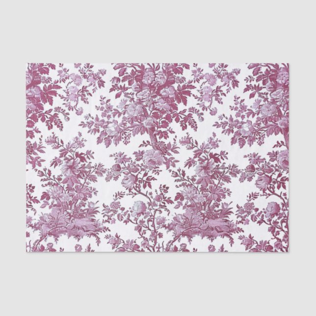 Papier Mousseline Toile française (Recto)