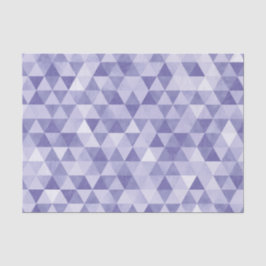PAPIER MOUSSELINE TONS DE MOTIFS TRIANGLE PURPLE