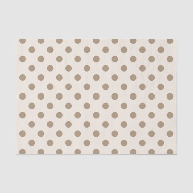 PAPIER MOUSSELINE TONS NEUTRES DES POIS BROWN & TONNES (Recto)