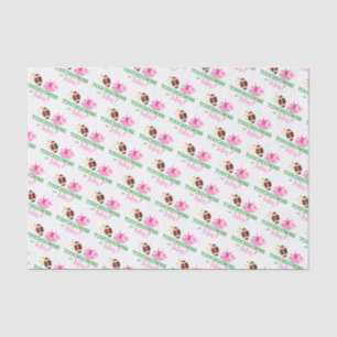 Papier Mousseline Touchdowns ou Tutus Genre Reveal Party