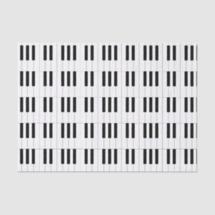 Papier Mousseline Touches de piano