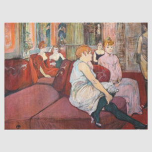 Papier Mousseline Toulouse-Lautrec - Au Salon, rue des Moulins