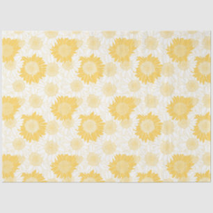 Papier Mousseline Tournesol jaune