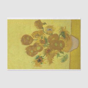Papier Mousseline Tournesols, Vincent van Gogh post-impressionniste
