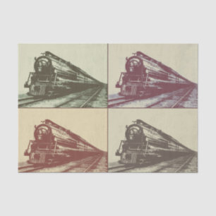Papier Mousseline Train de bruit