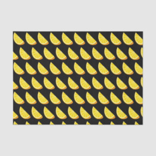 Papier Mousseline tranche orange