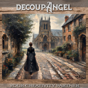 Papier Mousseline Traverser l'histoire - Découpage -