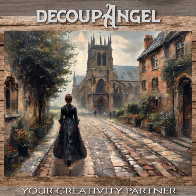 Papier Mousseline Traverser l'histoire - Découpage - (Créateur téléchargé)