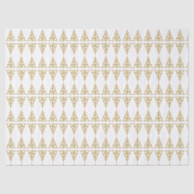 Papier Mousseline Tree de Golden Christmas (Recto)