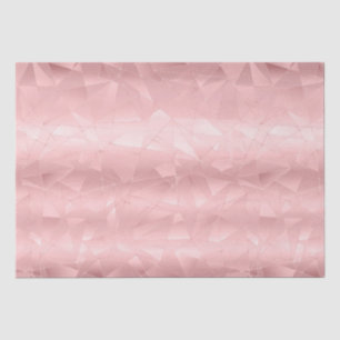 Papier Mousseline Triangle géométrique rose glamour tendance chic