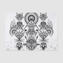 Tribal autochtone Abstrait