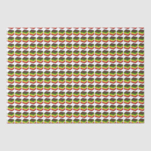 Papier Mousseline Tricolore à sept couches en arc-en-ciel italien Co
