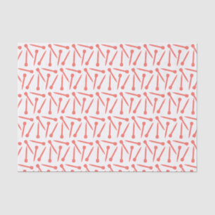 Papier Mousseline Tricot Aiguilles Artisanat Vivre Corail