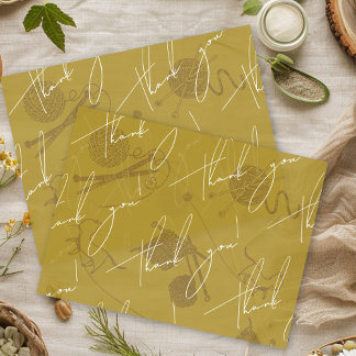 Papier Mousseline Tricot Aiguilles Merci