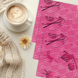 Papier Mousseline Tricot Merci de