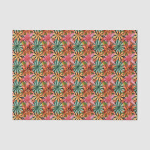 Papier Mousseline tropical/hawaïen/floral/fleur