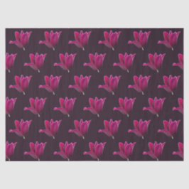 Papier Mousseline Tulipe rose foncé