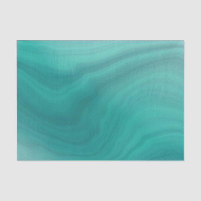 Papier Mousseline Turquoise Clair Abstrait Pastel (Recto)