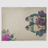 Tweedledee et Tweedledum Floral Wonderland Craft