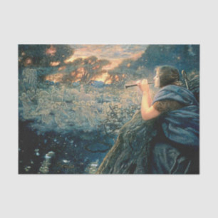 Papier Mousseline “Twilight Fantasy” d'Edward Robert Hughes