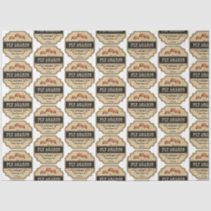 Papier Mousseline Un apothecaire et potion Étiquette série Design 25