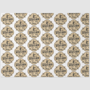 Papier Mousseline Un apothecaire et potion Étiquette série Design 28