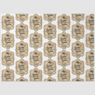 Papier Mousseline Un apothecaire et potion Étiquette série Design 29
