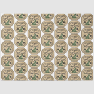 Papier Mousseline Un apothecaire et potion Étiquette série Design 30