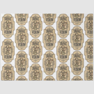 Papier Mousseline Un apothecaire et potion Étiquette série Design 33