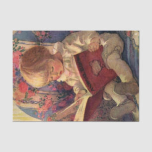 Papier Mousseline « Un coin tranquille » par Jessie Willcox Smith