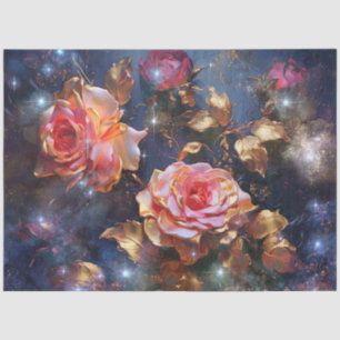 Papier Mousseline Un Galaxy Floral Series Design #21
