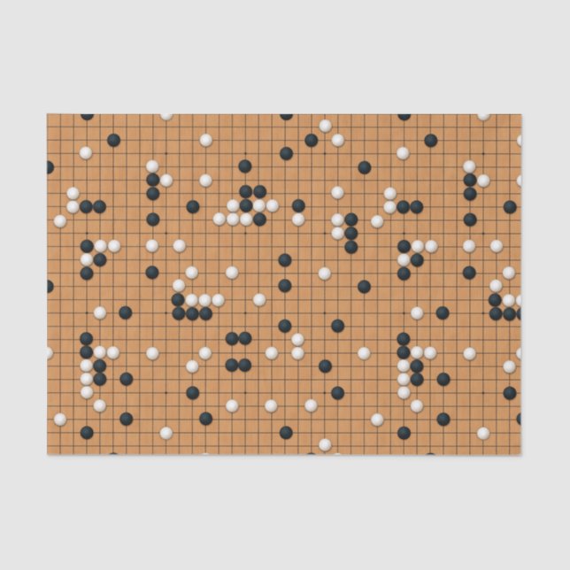 Papier Mousseline Un jeu de Go (Recto)